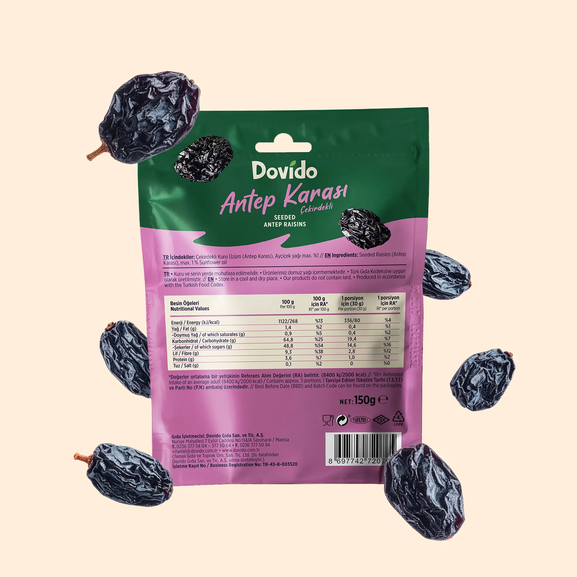 Çekirdekli Antep Karası