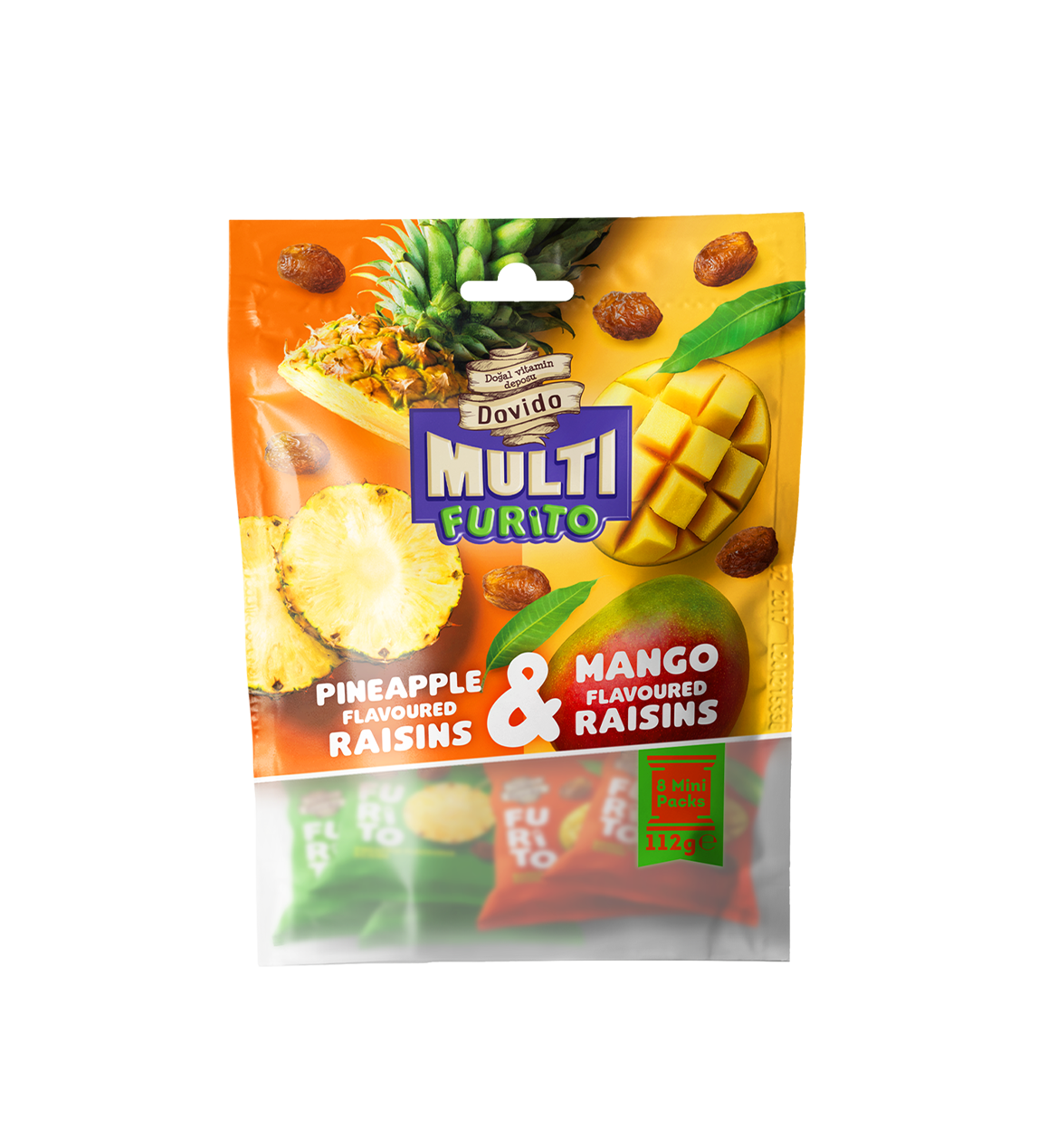 doğal mango&ananas aromalı kuru üzüm